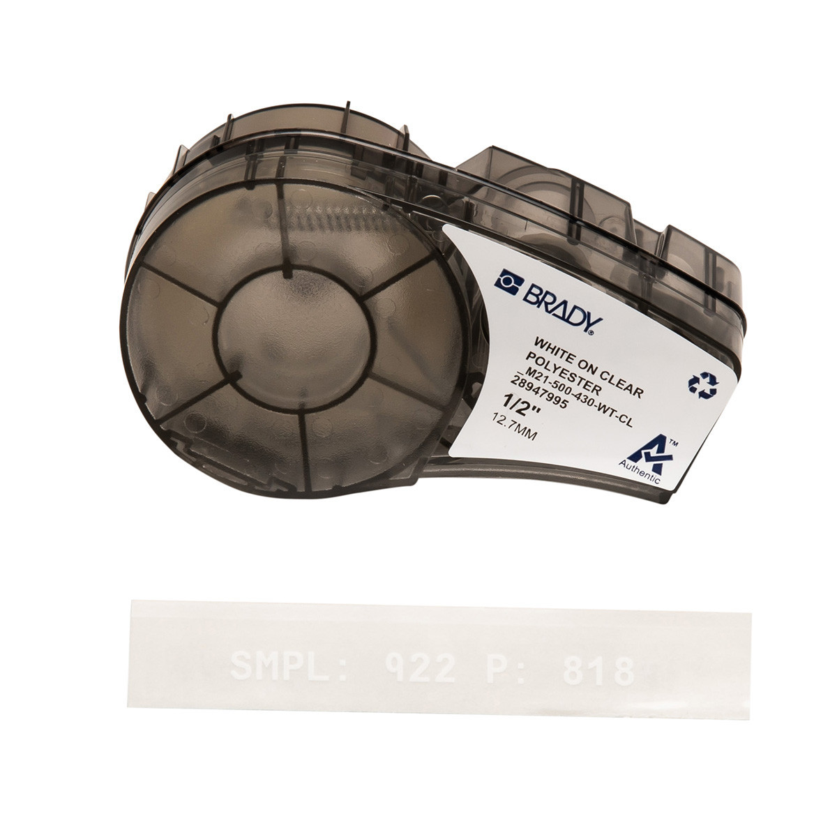 Brady B42EA191C642B05 Polyestertape Voor M211; M210; BMP21-plus; BMP21-lab; BMP21