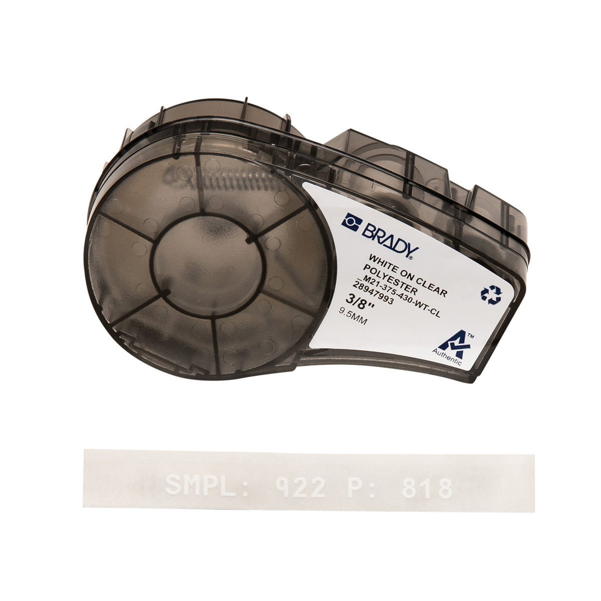 Brady B42EA191C642B05 Polyestertape Voor M211; M210; BMP21-plus; BMP21-lab; BMP21