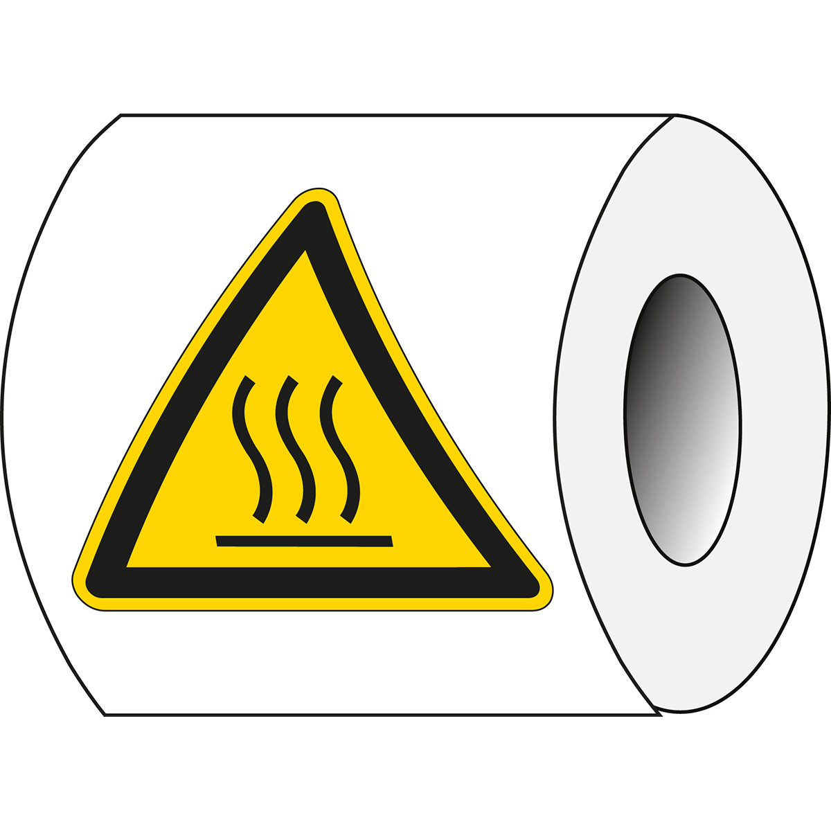 Brady B86HA408B726 Pictogrammen Op rol - warm oppervlak