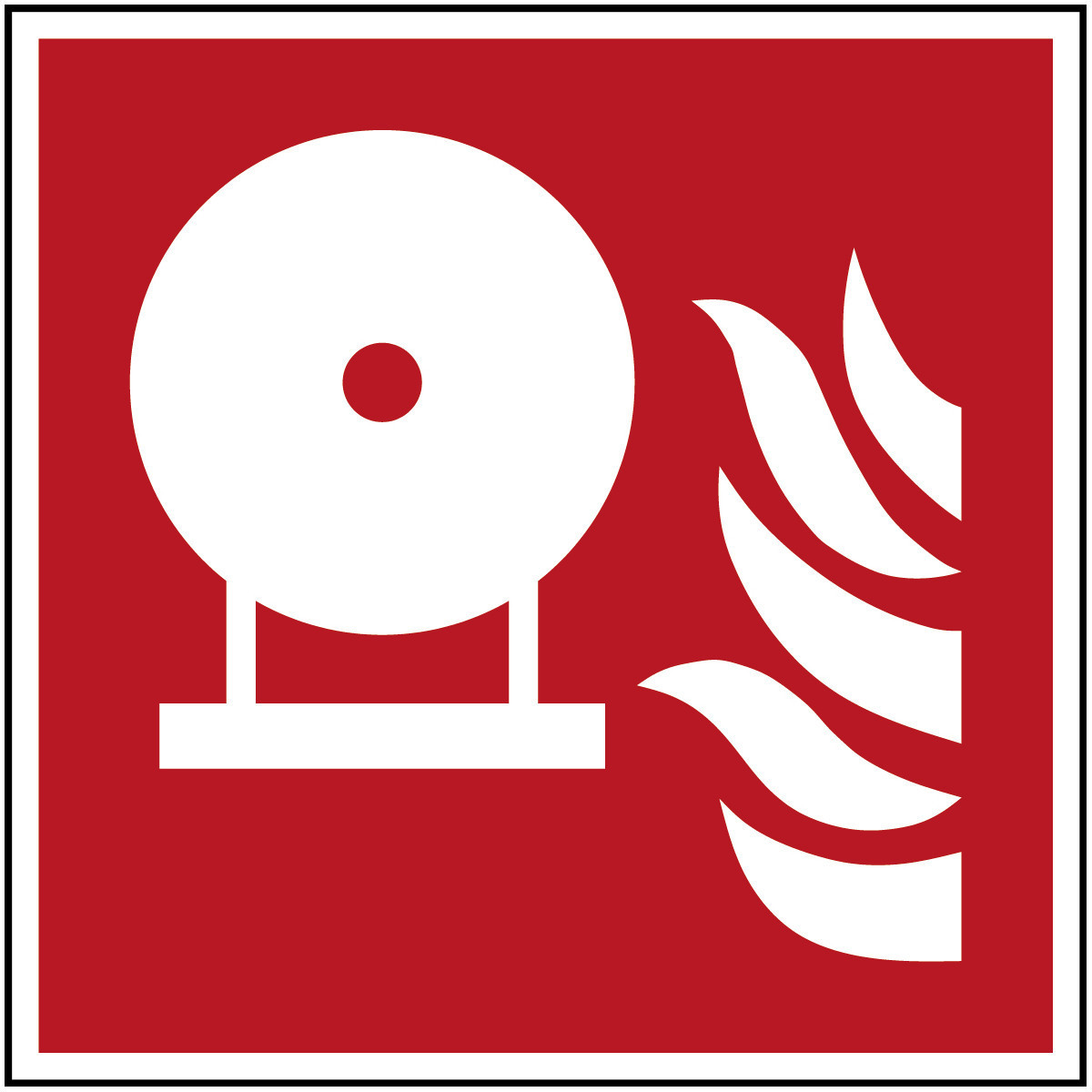 Brady B86HA408B726 Vaste Brandblusfles – iso 7010