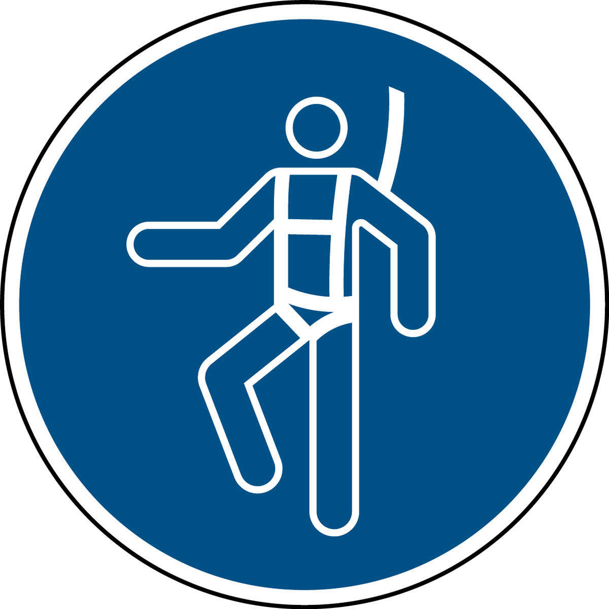 Brady BE Veiligheidsharnas Verplicht – iso 7010