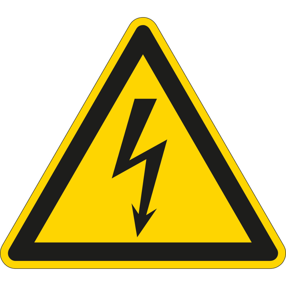 Brady BE Waarschuwingspictogram - gevaarlijke elektrische spanning