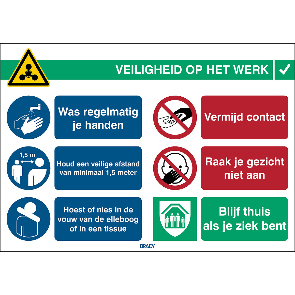 Brady BG Covid-19 algemeen