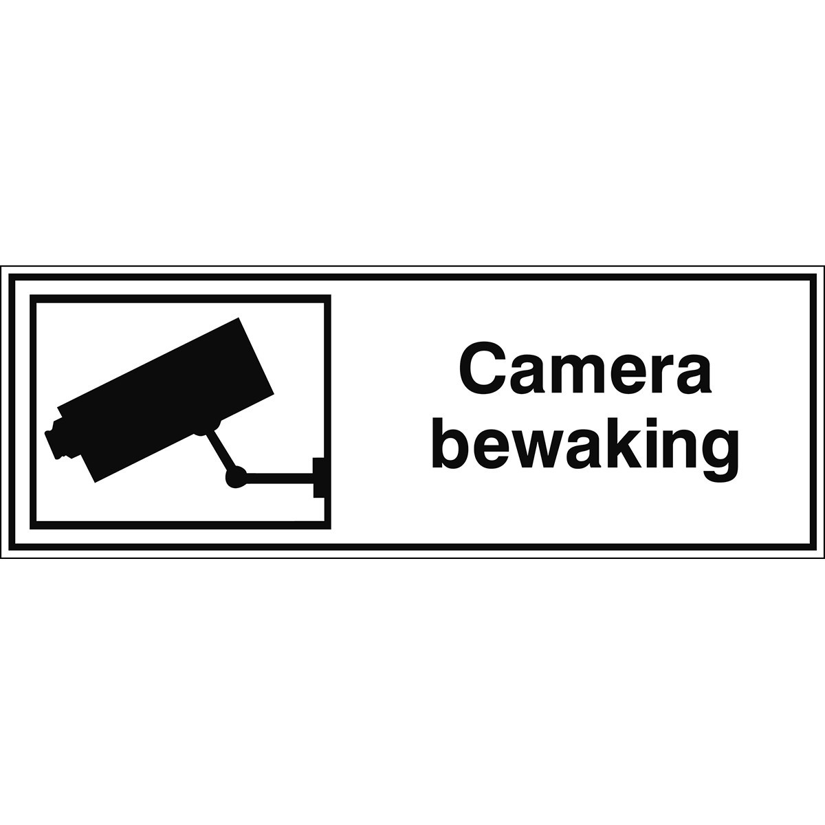 Brady B86HA408B725 Informatietekens - camerabewaking - camera bewaking
