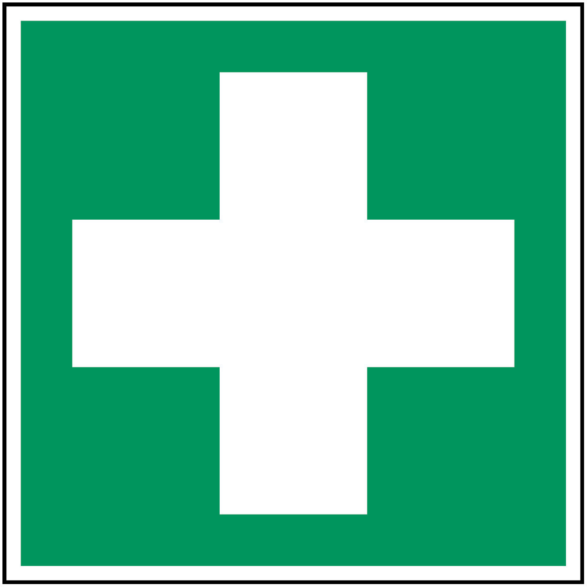 Brady B86HA408B726 Iso-Veiligheidspictogram - eerste hulp