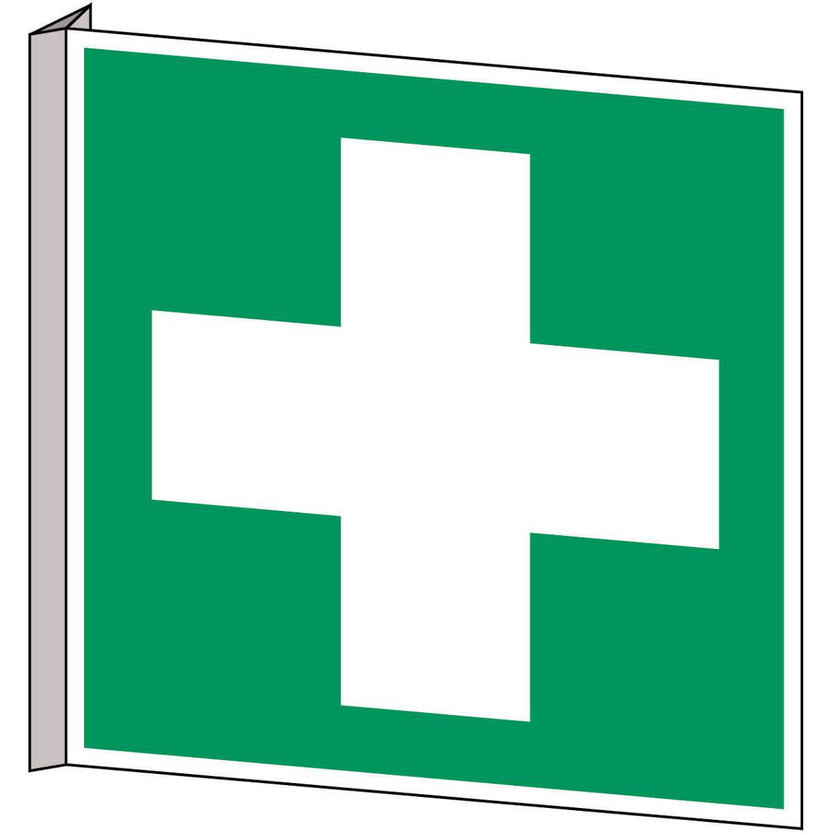 Brady B86HA408B720 Iso-Veiligheidspictogram - eerste hulp