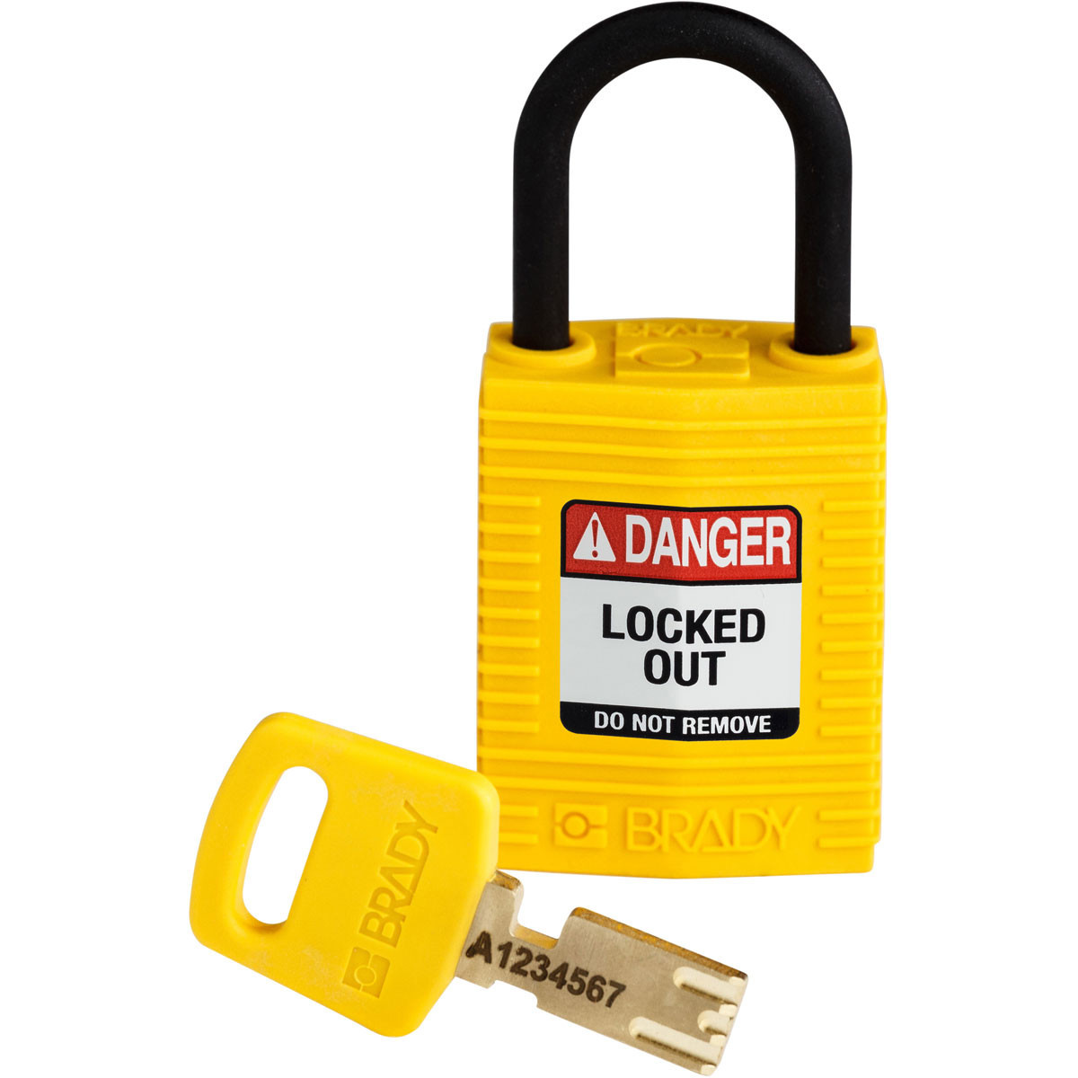 Brady BCB1B718F710C91 Safekey Compact nylon-hangsloten