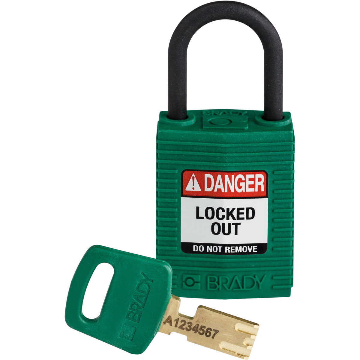 Brady BCB1B718F705C91 Safekey Compact nylon-hangsloten