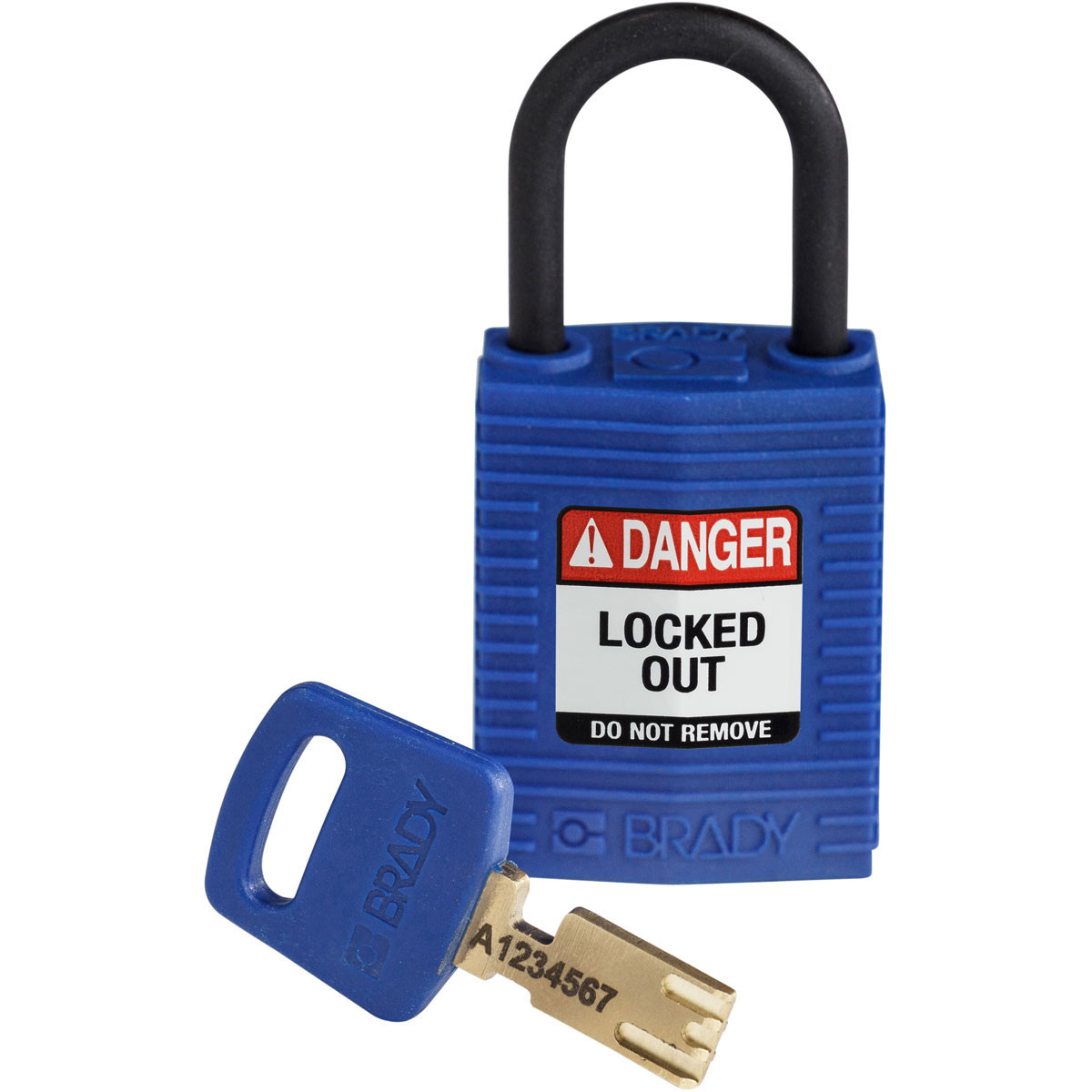 Brady BCB1B718F703C91 Safekey Compact nylon-hangsloten