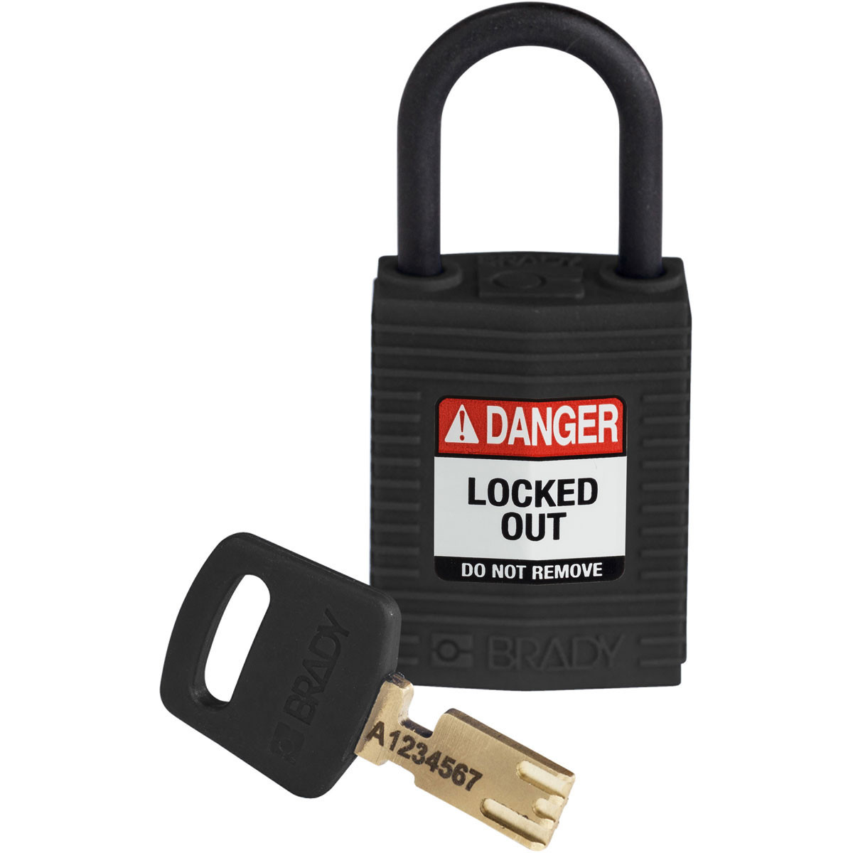 Brady BCB1B718F702C91 Safekey Compact nylon-hangsloten