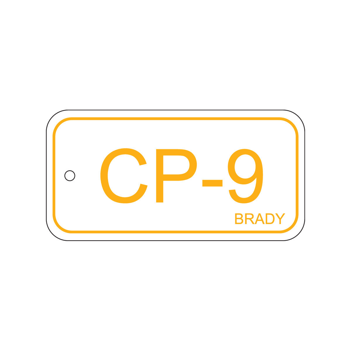 Brady Tags Voor energiebronnen, bedieningspanelen