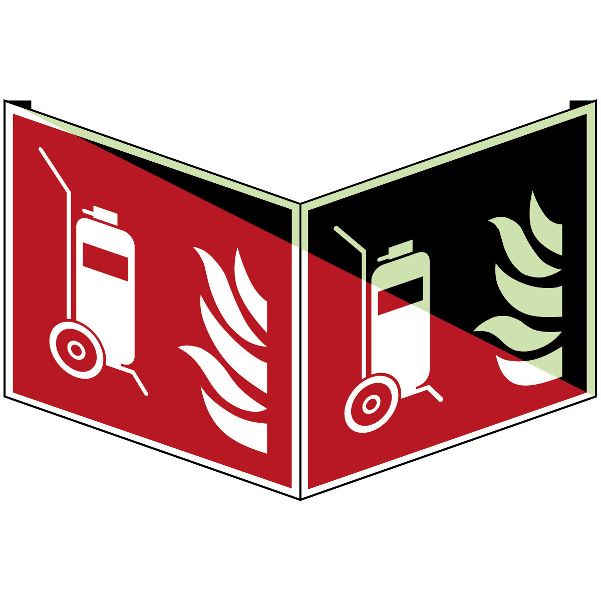 Brady B86HA408B726 Iso-Veiligheidspictogram - mobiele brandblusser