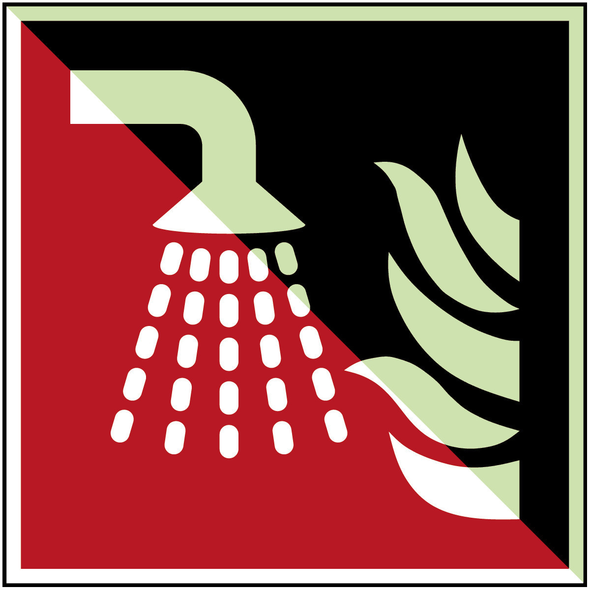 Brady B86HA408B726 Iso-Veiligheidspictogram - waternevelblusser