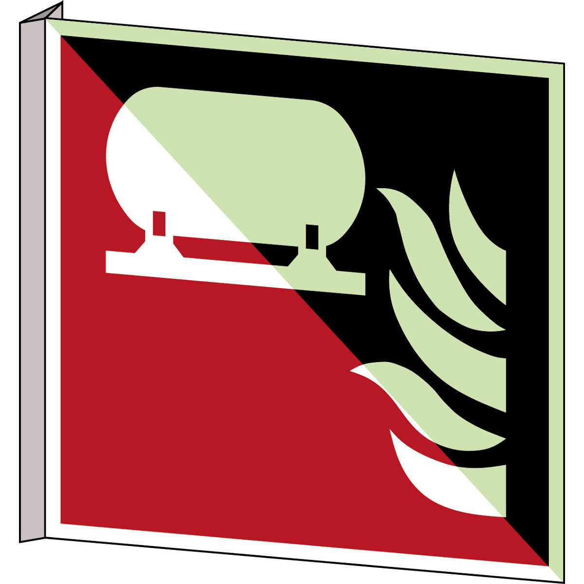 Brady B86HA408B726 Iso-Veiligheidspictogram - vaste blusinstallatie