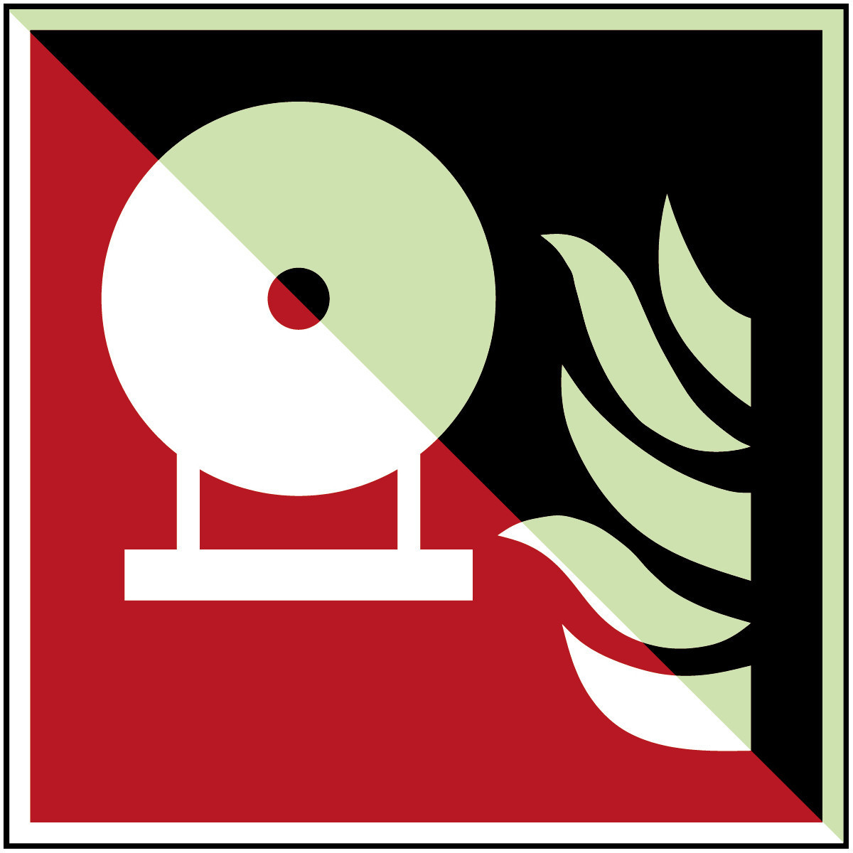 Brady B86HA408B726 Iso-Veiligheidspictogram - vaste brandblusfles