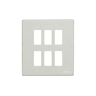 Bticino Magic afdekraam 6V horizontaal en verticaal wit ip20