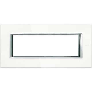 Bticino Axolute afdekraam 1V horizontaal wit