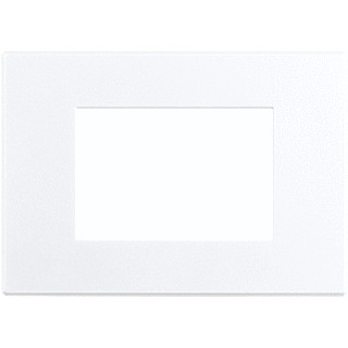 Bticino Axolute afdekraam 1V horizontaal wit ip20