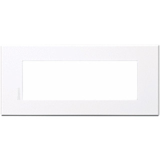 Bticino Axolute afdekraam 1V horizontaal wit ip20