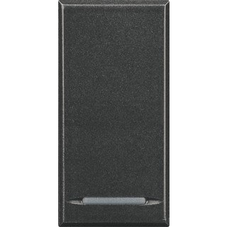 Bticino Axolute tweedelige wip aan-/uit-schakelaar antraciet