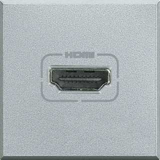 Bticino Axolute tech contactdoos hdmi 2modules Bticino Axolute tech contactdoos hdmi 2modules