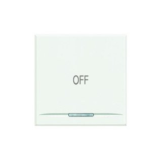 Bticino Axolute enkele wip aan-/uit-schakelaar wit