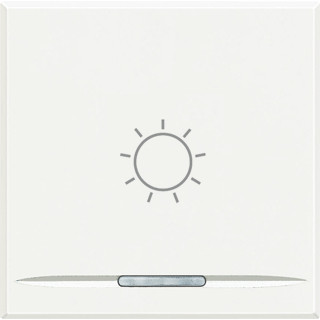 Bticino Axolute enkele wip aan-/uit-schakelaar wit