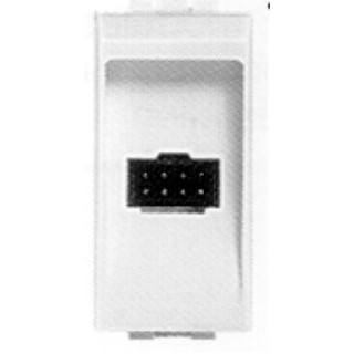 Bticino Livinglight MY home deurtelefoon contactdoos 8P inbouw (stucwerk)