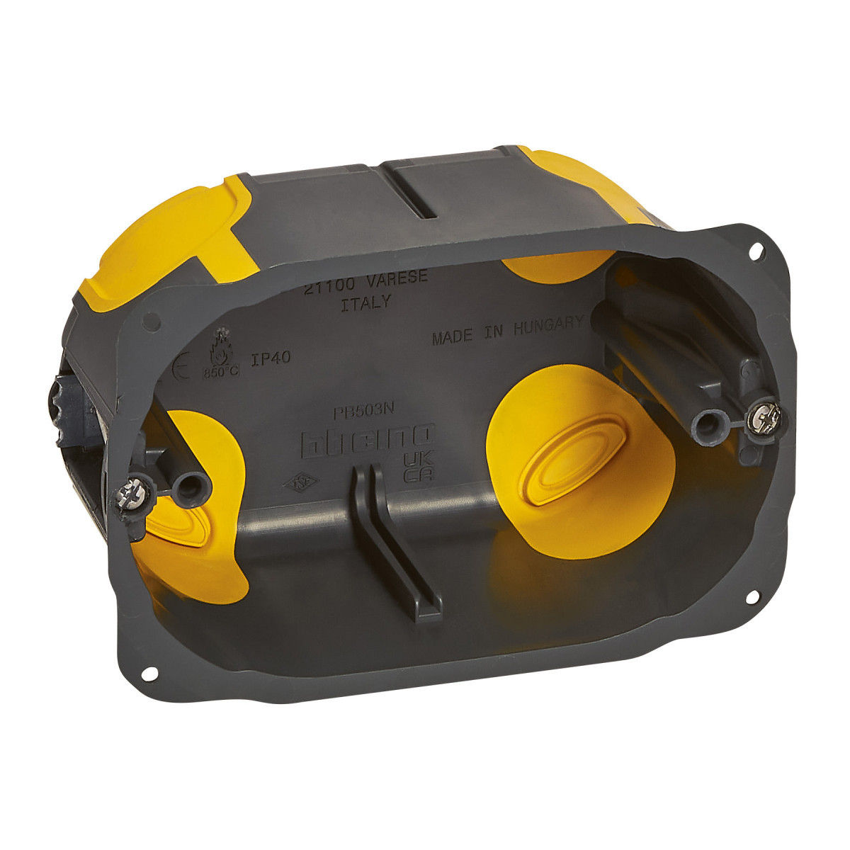 BTicino Inbouwdoos Eco Batibox 3 modules 50MM diep - luchtdichte inbouwdoos