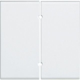 Bticino Livinglight tweedelige wip aan-/uit-schakelaar wit