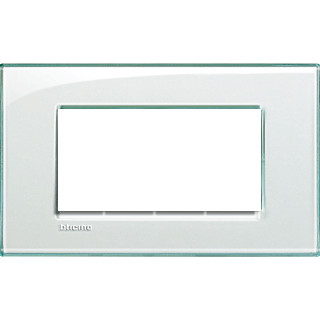 Bticino Livinglight afdekraam 1V horizontaal wit