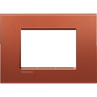 Bticino Livinglight afdekraam 1V horizontaal oranje