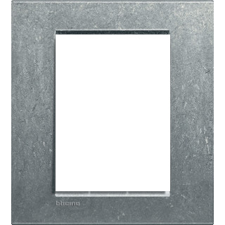 Bticino Livinglight afdekraam 1V horizontaal en verticaal natuurkleur