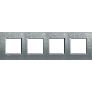 Bticino Livinglight afdekraam 4V horizontaal en verticaal natuurkleur