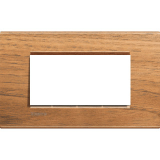 Bticino Livinglight afdekraam 1V horizontaal hout
