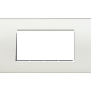 Bticino Livinglight afdekraam 1V horizontaal wit