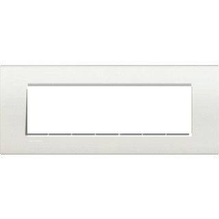 Bticino Livinglight afdekraam 1V horizontaal wit