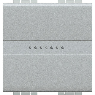 Bticino Living light tech kruisschakelaar axiaal 2 modules