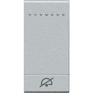 Bticino Livinglight bedieningselement niet storen 1 module aan / uit aluminium