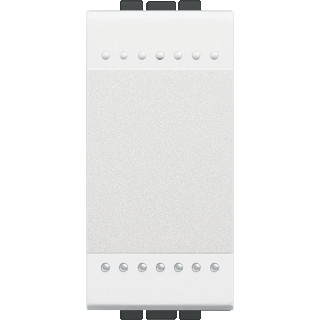 Bticino Living light wit kruisschakelaar 16ax 250V 1module schroefklem