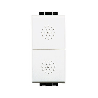 BTicino LivingLight Dubbele Knop light 1P no +1P no