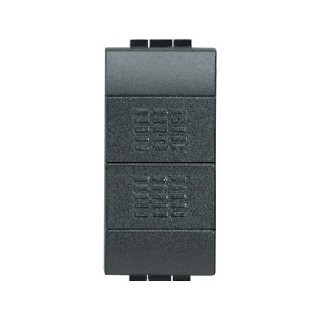 BTicino LivingLight Dubbele Knop livinglight 10a-1pno+1p(no)