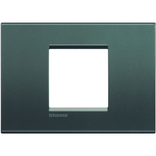 Bticino Livinglight afdekraam 1V horizontaal groen