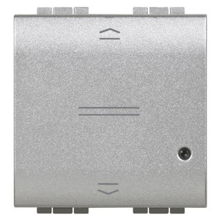 Bticino Llight WN-rolluikbediening met nulleider tech - 2 mod