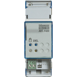 Bticino Livinglight applicatiecontroller bussysteem 16 scenarios din-rail 2 modules