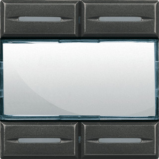 Bticino MY home axolute antraciet sensor 4-voudig