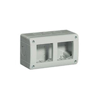 Opbouwdoos Liv/light/L.T. idrobox ip40 - 2x2 modules