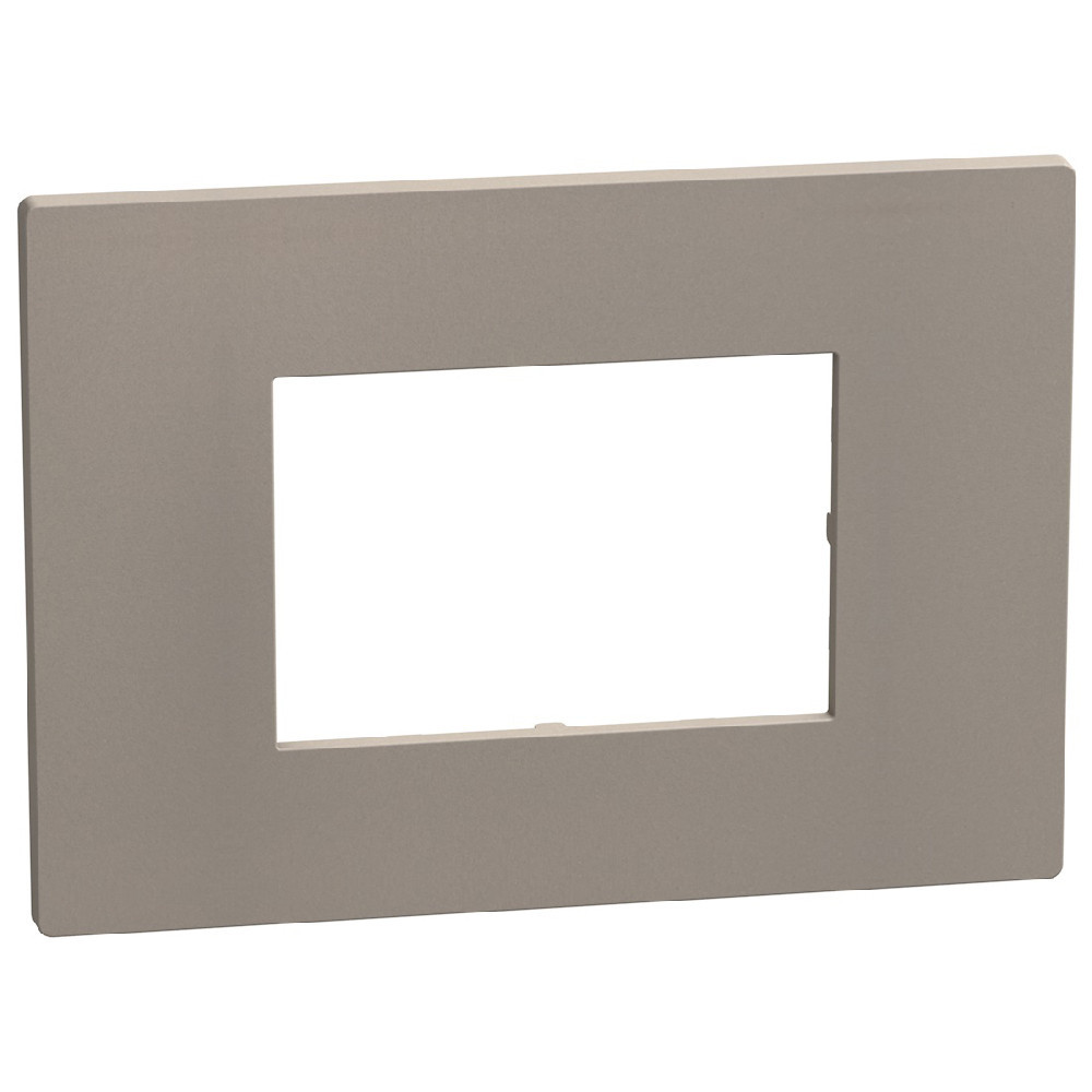 BTicino Schakelmateriaal Light Now afdekraam 3 modules stone