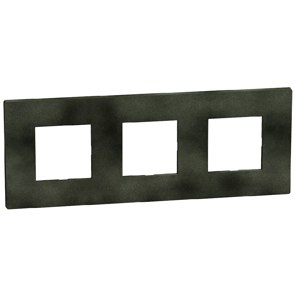 BTicino Schakelmateriaal Light Now afdekraam 3x2 mod zwart green