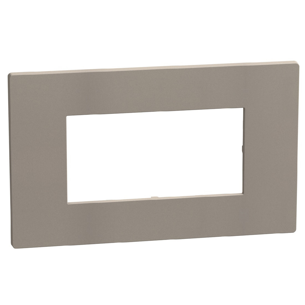 BTicino Schakelmateriaal Light Now afdekraam 4 modules stone